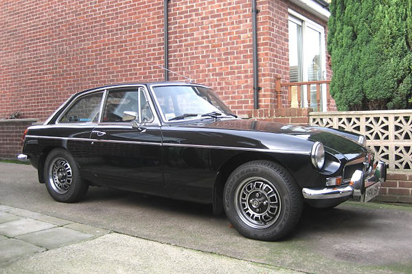 Only about three percent of MGB GT V8's were black.