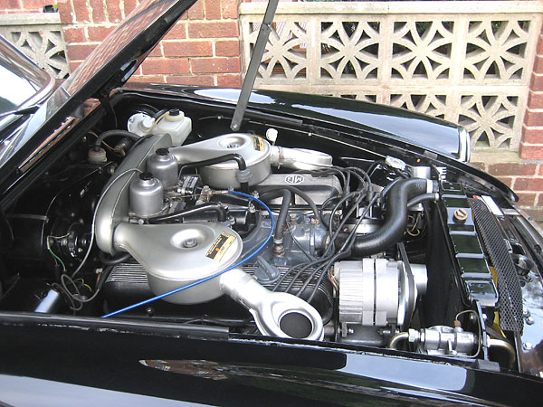 immaculate engine compartment
