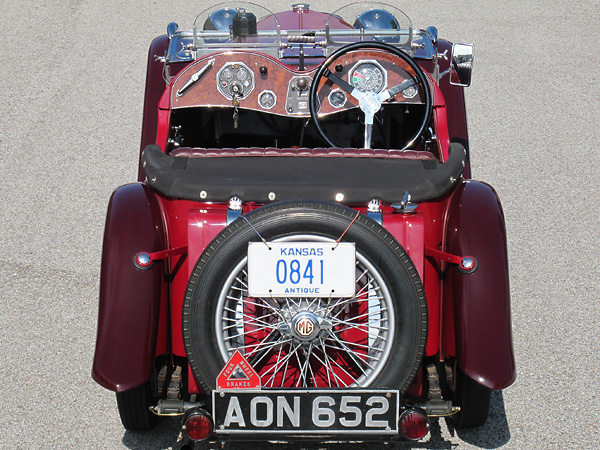 MG's PB came with a different dashboard and instrument package.