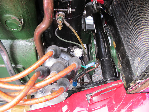 The MG PA's generator is gear-driven off of the crankshaft.
