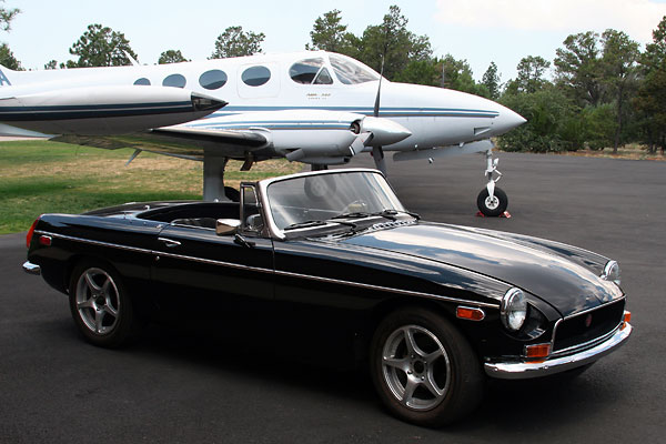 Edd Weninger's 1977 MGB V8 Conversion (1980 Rover SD1 3.5L)