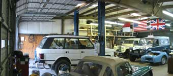 MG/Rover Repair Shop, Shelby NC