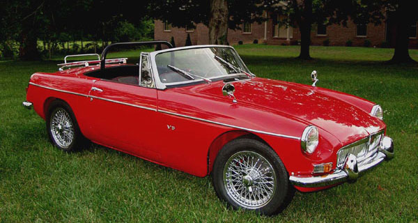 Gary Walker's 1964 MGB with GM 3.4L crate 60-degree V6
