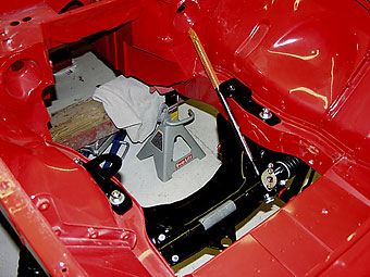 V6 motor mounts and MGB steering rack