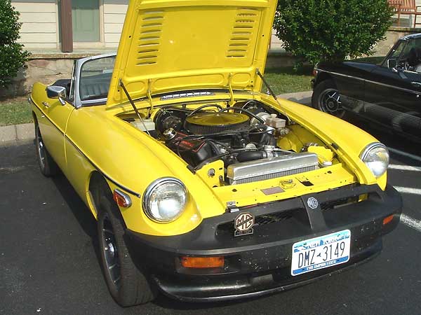 Gil Price's 1979 MGB with 1986 5.0L Ford 302 Engine