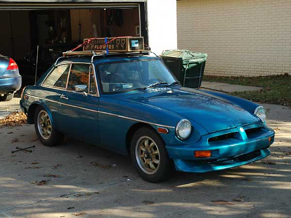 Glen Towery's 1974 MGB-GT with 3.5L Rover V8