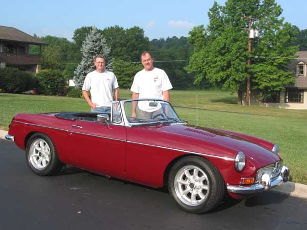 Graham Creswick's 1976 MGB with Ford 302 V8
