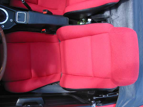 1985 Fiero seats with Infinity speakers in the headrests