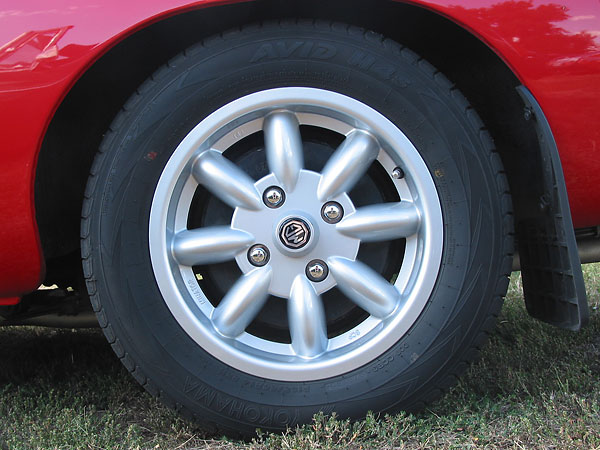 Minilight replica wheels with Yokohama Avid tires