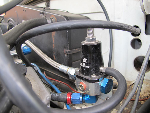 Aeromotive fuel pressure regulator.
