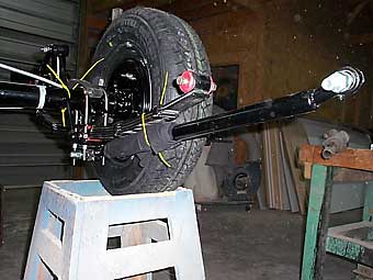 Homemade traction bars