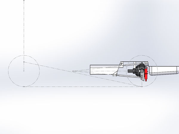 Ivan designed and analyzed his custom 3-link rear suspension in SolidWorks.