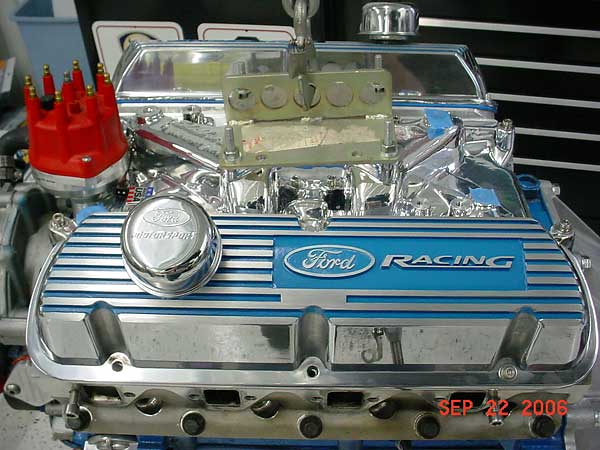 Ford 302 engine with aluminum heads