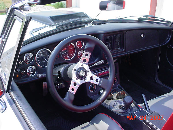 MGB interior