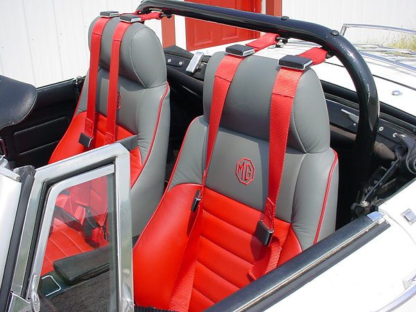 Fiero seats, with custom upholstery by Mr. Mike
