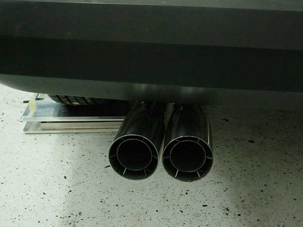 exhaust pipes