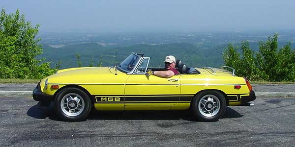 Jack Renaud's 1980 MGB-LE with Buick 215 V8