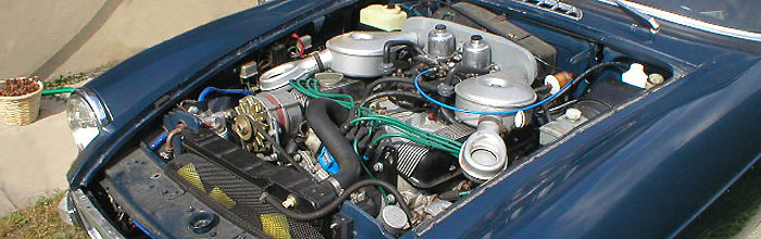 Jake Voelckers' MGB - Buick 3.5L V8 Engine Conversion