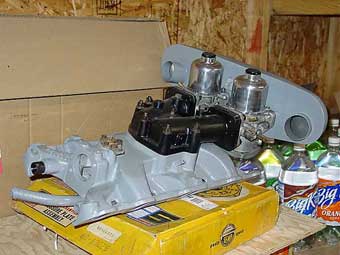 Rover intake manifold