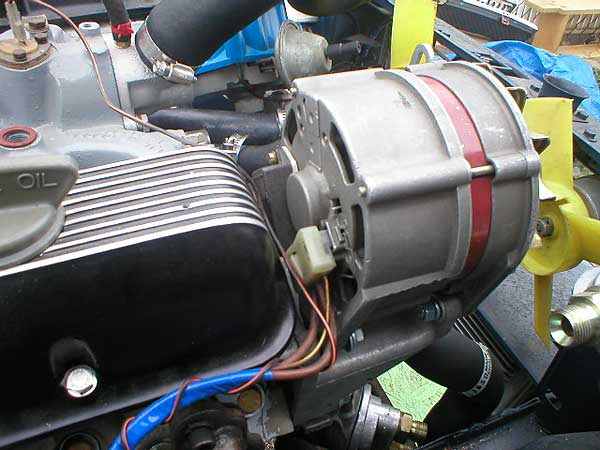 Mercury Capri alternator