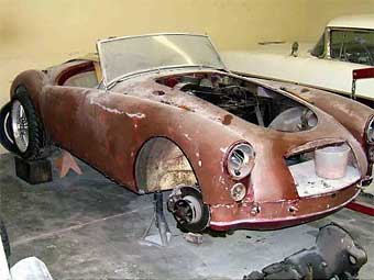 1961 MGA restoration project