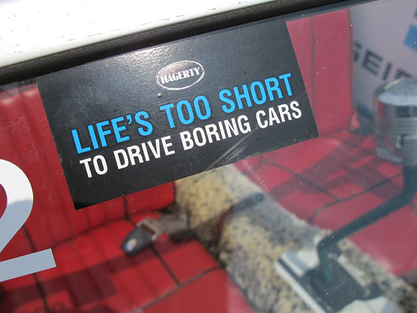 Life's too short to drive boring cars.