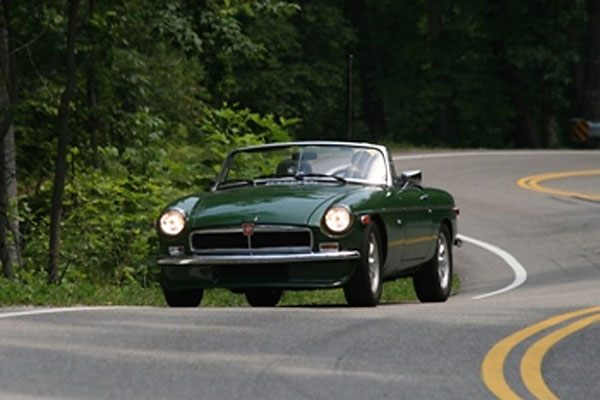 Jim Miller's 1961 Buick 215cid powered 1978 MGB