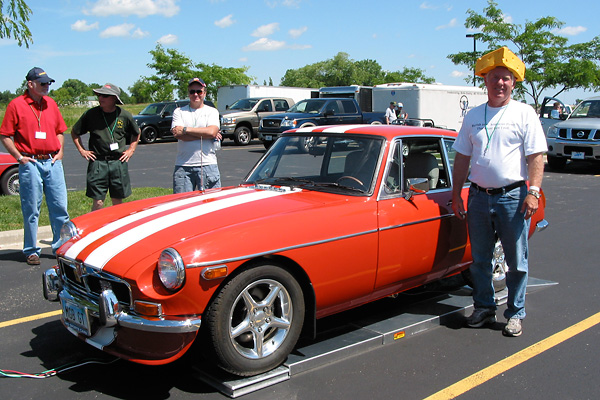 Jim Ohnstad's 1974 MGB-GT with GM 3.4L V6