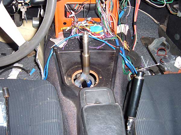 shifter alignment with console