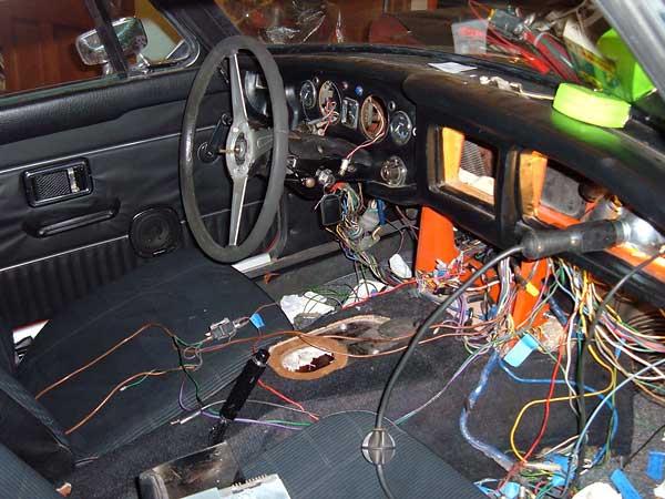 installing the dashboard wiring