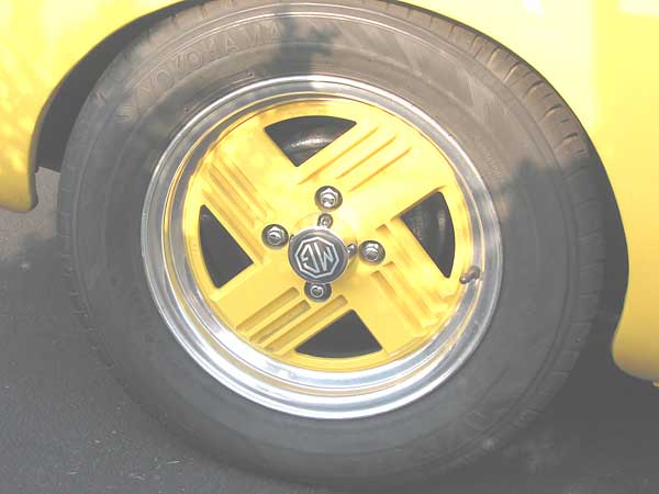 Datsun 280 Z Turbo 15x6.5 wheels with Yokohama tires