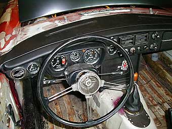 Finishing Up The MGB Steel Dash Conversion