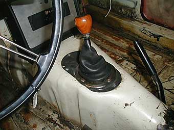 Shifter is Aligned with Original Hole in Tranny Tunnel