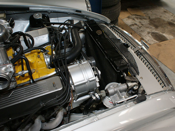 Breaking from tradition, and Lucas, original MGB GT V8s were built with Delco-Remy alternators.