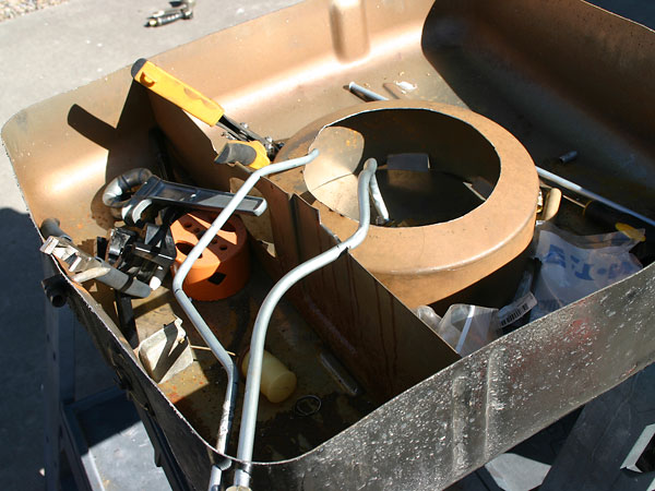 Alterations to the fuel tank including better baffles, improved pickup, and dedicated return line.