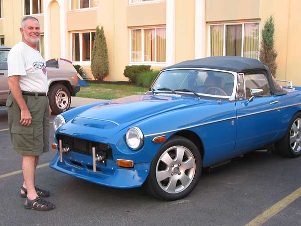 Kelly Stevenson's 1978 MGB w/ Ford 5.0 & Electronic Fuel Injection
