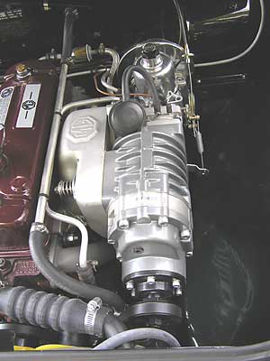 Moss MGB Supercharger System