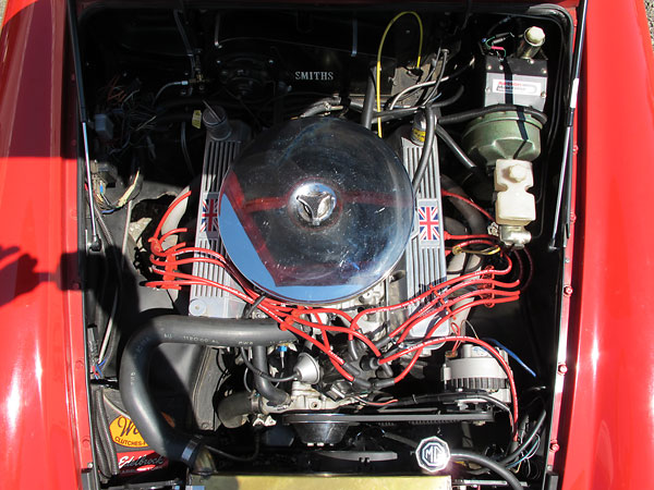 Rover 3.5L aluminum V8 engine.