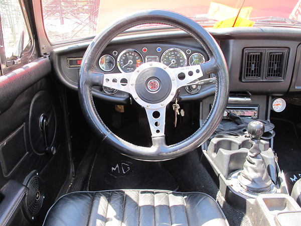 Moto-Lita steering wheel.