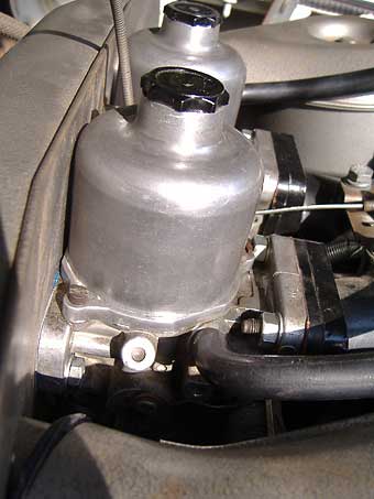 Twin SU HIF6 (44mm) carburetors