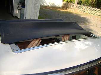 canvas sunroof