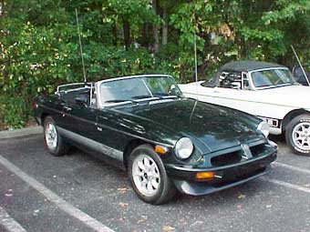 Kieran Anderson's 1980 MGB with Rover 3.5L V8