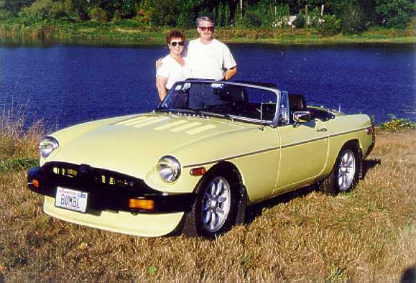 Kurt Beidler's 1977 MGB, with Buick 215cid V8