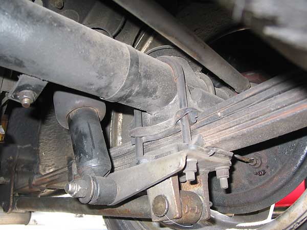 traction rod and Panhard rod