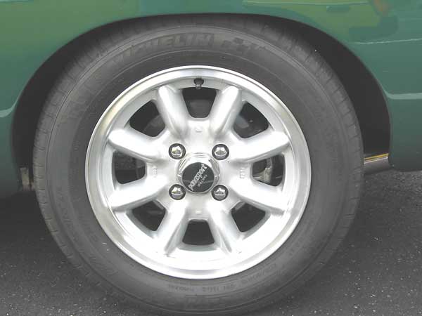 Panasport 15x6 alloy 8-spoke wheels