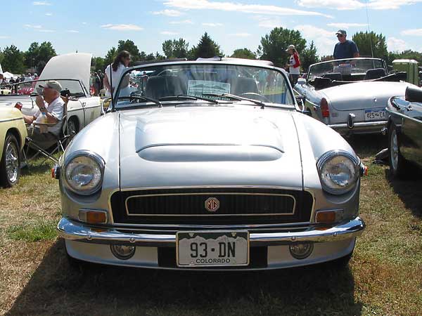 1972 MGB grille