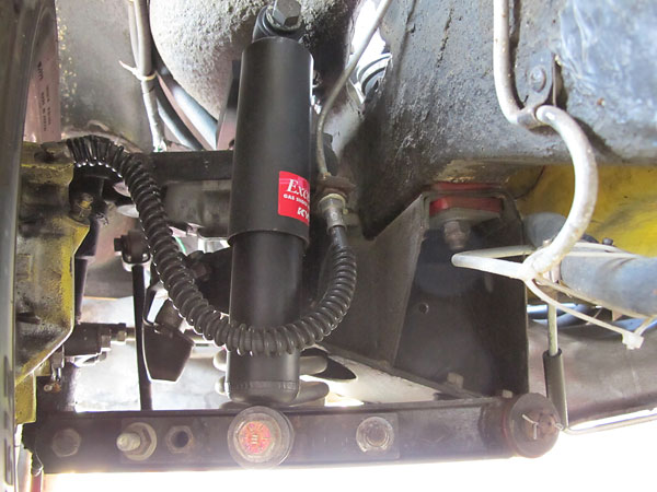 Telescoping shock absorbers are a relatively recent addition.