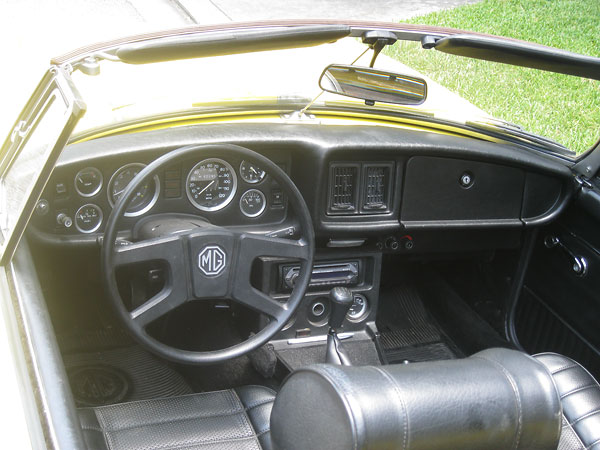 MGB interior trim.