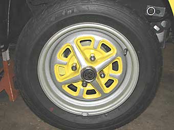 rebuilt rostyle wheel