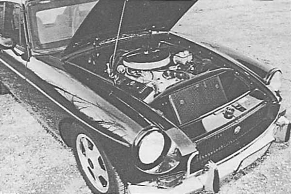 Les Anderson's 1970 MGB/GT with Chevrolet 350 V8